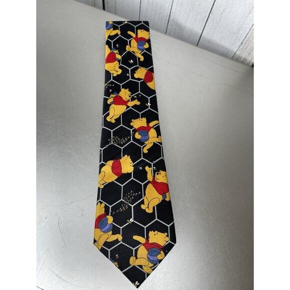 Disney Other - Vintage Winnie The Pooh Tie Disney 100% Polyester Made in Korea